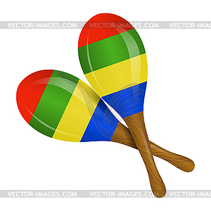 Maracas - vector clipart