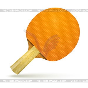 Racket ping-pong table - vector EPS clipart