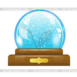 Snow Globe - изображение в векторе / векторный клипарт