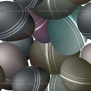 Seamless texture with sea stones - vector image