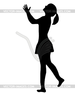 Girl - vector clipart