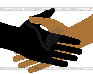 Handshake - vector image