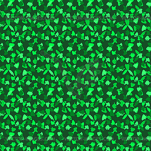 Бесшовные фона - Зеленые листья - стоковый векторный клипарт