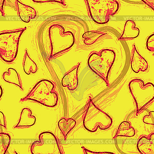 Valentine Seamless - vector clip art