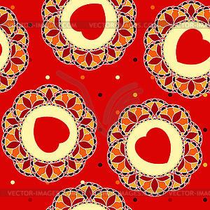 Decor - Seamles Valentine - vector clip art