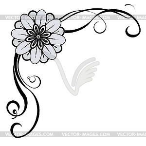 Decorative Corner - vector image