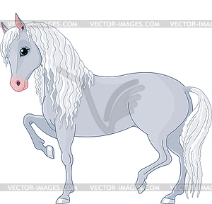 Beautiful horse - vector clipart