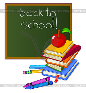 Back to School Design - vector clipart