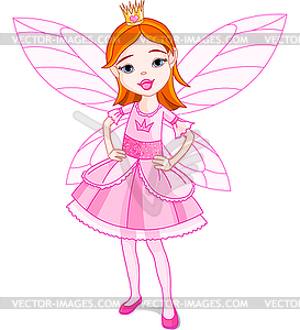 Fairy Princess - vector clip art