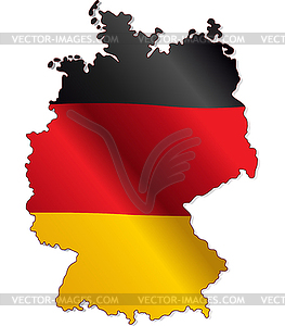 Germany Map - vector image