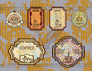 Menu for restaurant, cafe, bar, coffeehouse - vector clip art