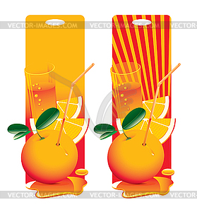 Fresh orange - vector clipart