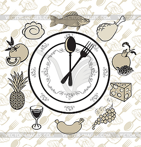 Lunchtime - vector image