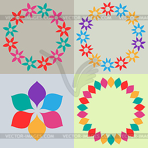 Template backgrounds - vector image