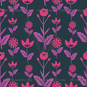 Floral pattern - vector clip art