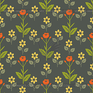 Floral pattern - vector clip art