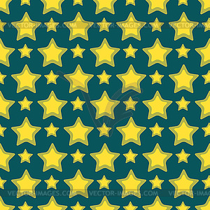 Stars pattern - vector image