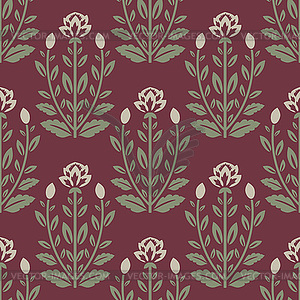 Floral pattern - vector clipart