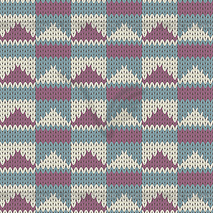Knit pattern - vector image