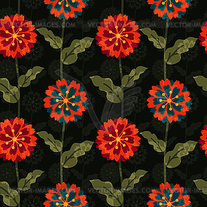 Floral pattern - vector clipart