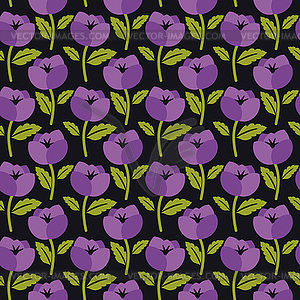 Floral pattern - vector clipart