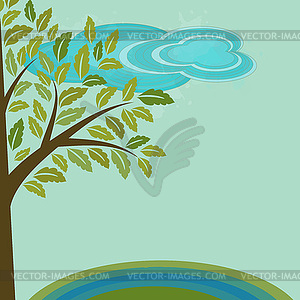 Landscape - stock vector clipart