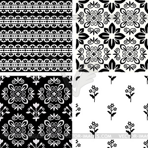 Seamless patterns - vector image