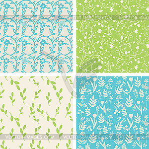 Patterns set - vector image