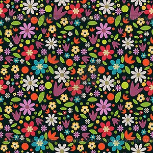 Seamless pattern - vector clipart