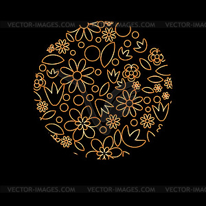 Card template - royalty-free vector clipart
