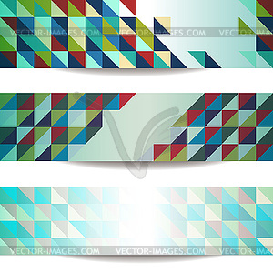 Banners set - vector clipart