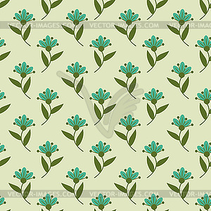 Floral pattern - vector clip art