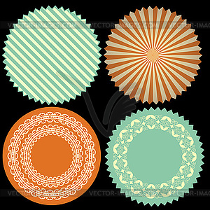 Buttons set - vector image