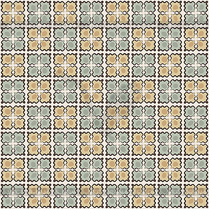 Seamless tiled pattern. Wallpaper background - vector image