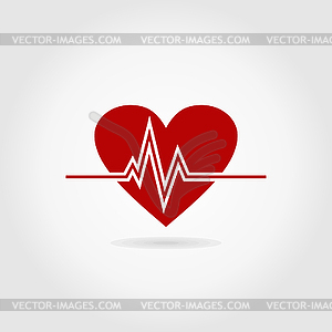 Heart life - vector clipart
