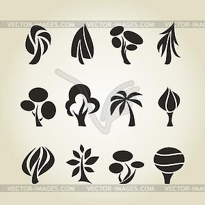 Tree icon - vector clipart