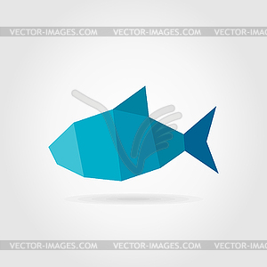 Abstract fish - vector image