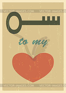 Love poster - vector clipart