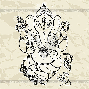 Ganesha  - vector image