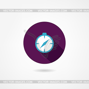 Compass icon - vector clip art