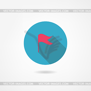 Flag icon - vector image