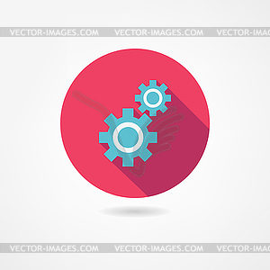 Mechanism icon - vector clip art