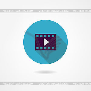 Play icon - vector clipart