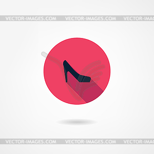 Shoe icon - vector image