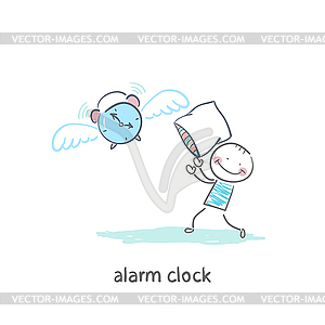 Alarm clock - vector clipart