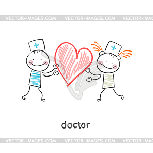 Doctor - vector clipart