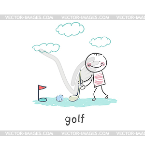 Golf - vector image