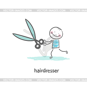 Barber - vector clip art