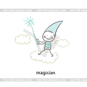 Magician - vector clip art