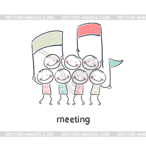 Meeting - vector clip art